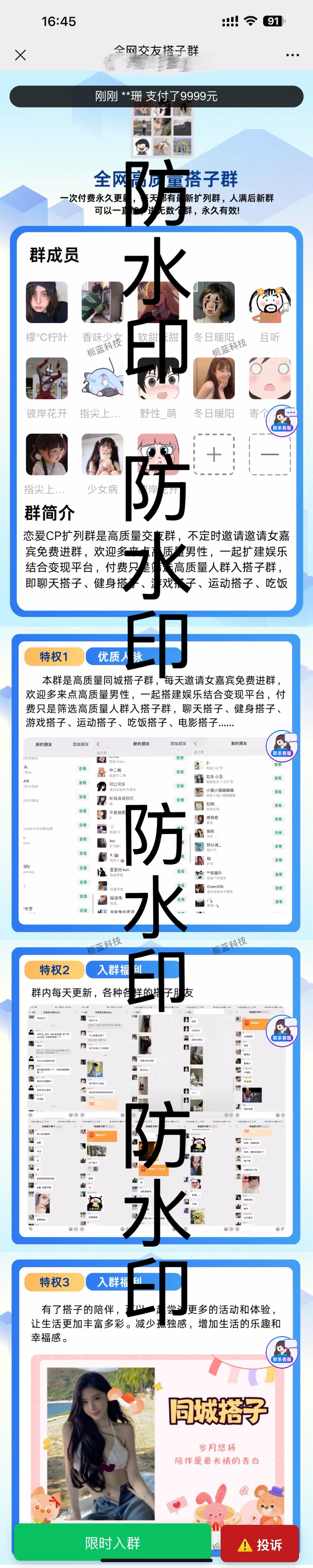 付费进群项目展示